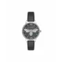 OLIVIA BURTON Damenuhr OB16BB13 30 mm Schwarzes Zifferblatt Lederarmband
