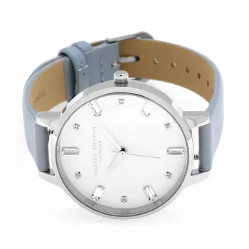 OLIVIA BURTON Damenuhr OB16BJ01 34mm Silber Edelstahl Mesh