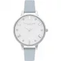 OLIVIA BURTON Damenuhr OB16BJ01 34mm Silber Edelstahl Mesh