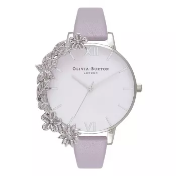 OLIVIA BURTON Damenuhr OB16CB05 38mm Roségold Edelstahlgehäuse Blush-Lederarmband