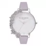 OLIVIA BURTON Damenuhr OB16CB05 38mm Roségold Edelstahlgehäuse Blush-Lederarmband