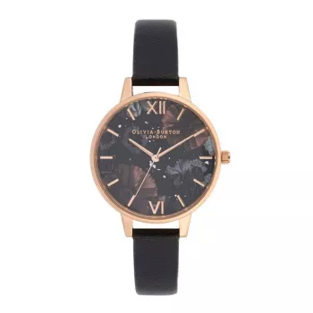 OLIVIA BURTON Damenuhr OB16GD22 34mm Gold Edelstahl Mesh Quarz
