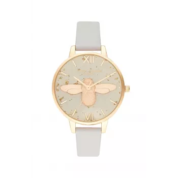 OLIVIA BURTON Damenuhr OB16GD37 34 mm Gold Edelstahl