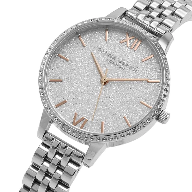 OLIVIA BURTON Damenuhr OB16GD68 34 mm Goldton Edelstahl