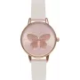 OLIVIA BURTON Damenuhr OB16MB16 30 mm Roségold Edelstahl Mesh
