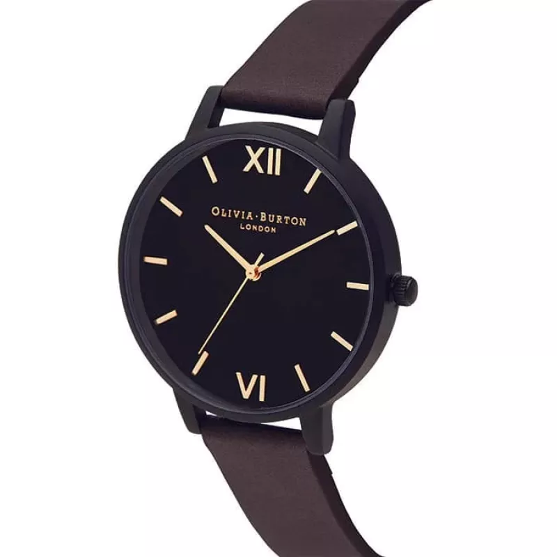 Olivia Burton Damenuhr OB16SH06 40mm Roségold Edelstahl Mesh