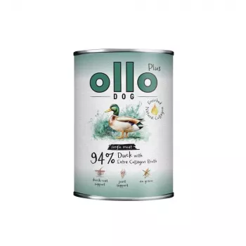 OLLO Plus Collagen Mono Duck Nassfutter für Hunde 800g