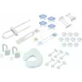 Olympia BS 877 Starter-Kit Babysicherheit Funk-Alarmsystem mit GSM-Wählgerät, 868 MHz, 100 dB Sirene, 2 Tür-/Fensterkontakte, Bewegungsmelder, Fernbedienung