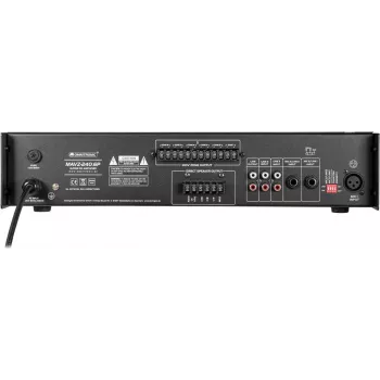 OMNITRONIC MAVZ-240.6P 240W 6-Zonen PA-Mischverstärker mit Bluetooth, USB, SD 80709789