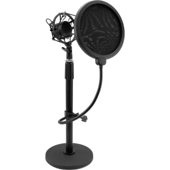 OMNITRONIC MSP-1 Mikrofonständer mit Spinne und Popfilter 60006024