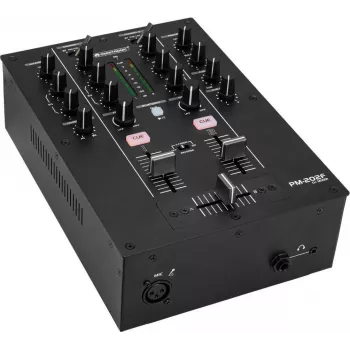 OMNITRONIC PM-202F 2-Kanal DJ-Mixer mit Filter und Bluetooth 10006863