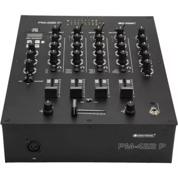 OMNITRONIC PM-422P 4-Kanal DJ-Mixer mit Bluetooth und USB-Player 10006878