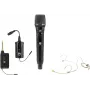 OMNITRONIC Set FAS TWO + Dynamisches Funkmikrofon + Bodypack + Headset 660-690MHz (20000970)