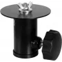 OMNITRONIC SPA-10EU Ständeradapter M8 für 35mm Ständer – Schwarz Stahl 60004609