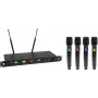 OMNITRONIC UHF-604 4-Kanal UHF-Funkmikrofonsystem 520-554 MHz 13063605