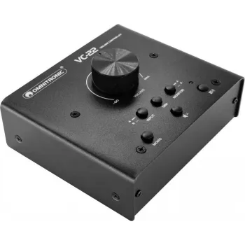 OMNITRONIC VC-22 Aktiver Lautstärkeregler, Stereo, Wandmontage, Weiß 10355797