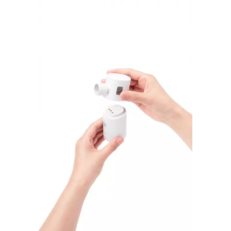 OMRON MicroAIR GO U300 Vernebler - Tragbarer Schwingmembran-Vernebler für Erwachsene & Kinder, handlich, leise <20 dB, inklusive Masken und Batterien