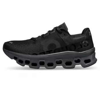 ON Cloudmonster Damen-Laufschuhe Black/Magnet