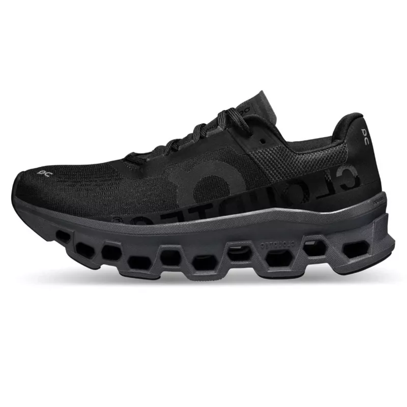 ON Cloudmonster Damen Laufschuhe Black/Magnet