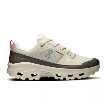 ON Cloudrock Low Waterproof Herren-Wanderschuhe Ivory/Ivory