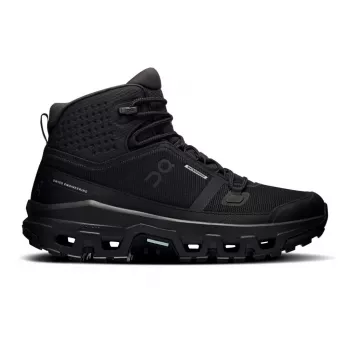 On Cloudrock Mid WP Wanderschuhe - Schwarz/Schwarz (EU 45)