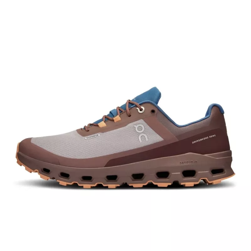 ON Cloudvista Waterproof Trailrunning-Schuhe für Damen Zinc/Grape