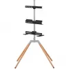 One for All Universal TV-Ständer Quadpod (Silber/Schwarz)