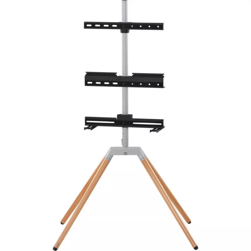 One for All Universal TV-Ständer Quadpod (Silber/Schwarz)