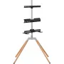 One for All Universal TV-Ständer Quadpod (Silber/Schwarz)