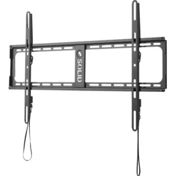 One For All WM4615 Solid FLAT Feste TV-Wandhalterung für 32-90 Zoll Fernseher, VESA 200x200 bis 800x400, 100 kg Kapazität, Easy Lock & Release, Schwarz