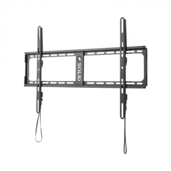 One For All WM4615 Solid FLAT Feste TV-Wandhalterung für 32-90 Zoll Fernseher, VESA 200x200 bis 800x400, 100 kg Kapazität, Easy Lock & Release, Schwarz