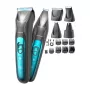 Oneisall 4-in-1 Haustier-Trimm-Set FC10 - Kabelloser, wiederaufladbarer Hunde- und Katzenpflegetrimmer mit Keramikklinge, 4 Führungskämmen, USB-Ladung