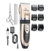 Oneisall P2 Haarschneider / Schermaschine + Schere + Kamm-Set (Gold)