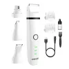 ONEISALL Pet Trimmer 4 in 1 mit Vakuumabsaugung - Pflegeset für Hunde und Katzen