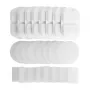 Oneisall PWF-002 Ersatzfilter für Haustier-Trinkbrunnen, 6er-Pack, Dreifachfiltration, Weiß