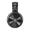 ONEODIO Studio Max 2 Kabellose Over-Ear-Kopfhörer mit Bluetooth 5.2, 72-Stunden-Akku, CVC 8.0 Mikrofon, faltbares Design (Schwarz)