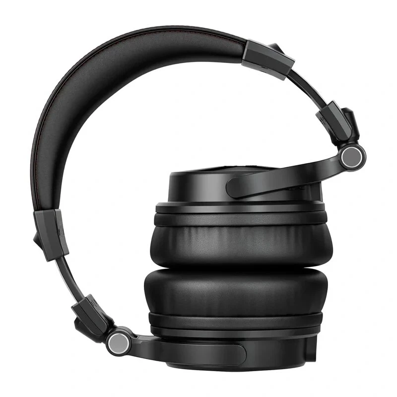 ONEODIO Studio Max 2 Kabellose Over-Ear-Kopfhörer mit Bluetooth 5.2, 72-Stunden-Akku, CVC 8.0 Mikrofon, faltbares Design (Schwarz)