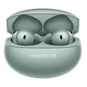 OnePlus Buds 4 Green True Wireless Noise Cancelling Earbuds mit koaxialen Dual-Treibern, 49dB ANC, 44h Akku, IP55, Bluetooth 5.3, LHDC, Spatial Audio, Clear Sea Blue
