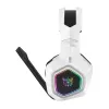 ONIKUMA B100 Kabelgebundenes Gaming-Headset mit Mikrofon, Weiß
