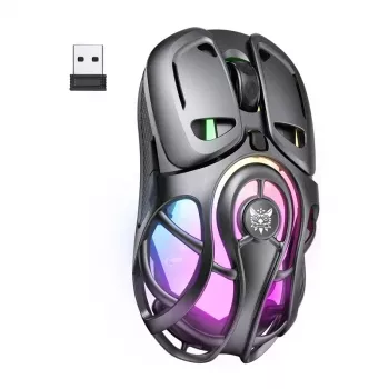ONIKUMA DM02 Gaming Maus (Grau)