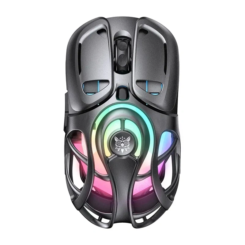 ONIKUMA DM02 Gaming Maus (Grau)