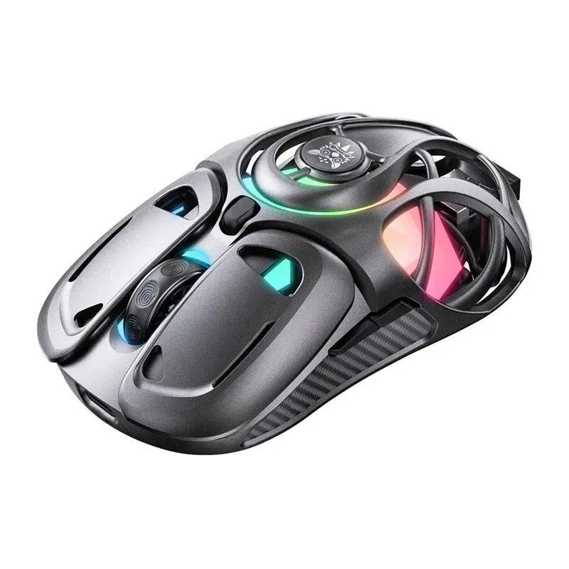 ONIKUMA DM02 Gaming Maus (Grau)