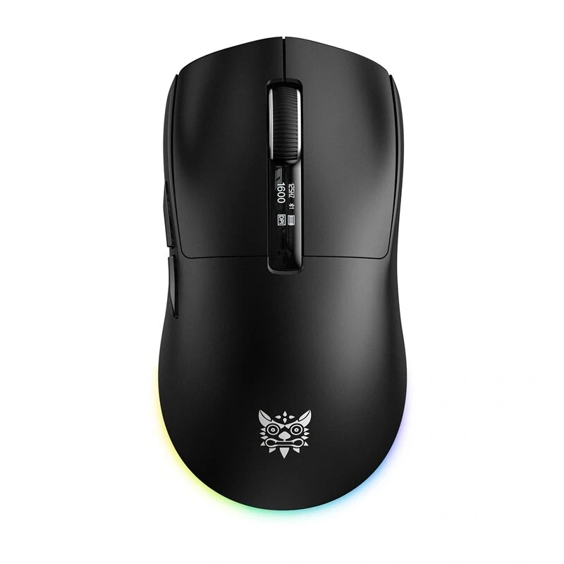 ONIKUMA DM07 RGB Gaming Mouse Schwarz 6400 DPI Kabelgebunden Optisch 7 Tasten