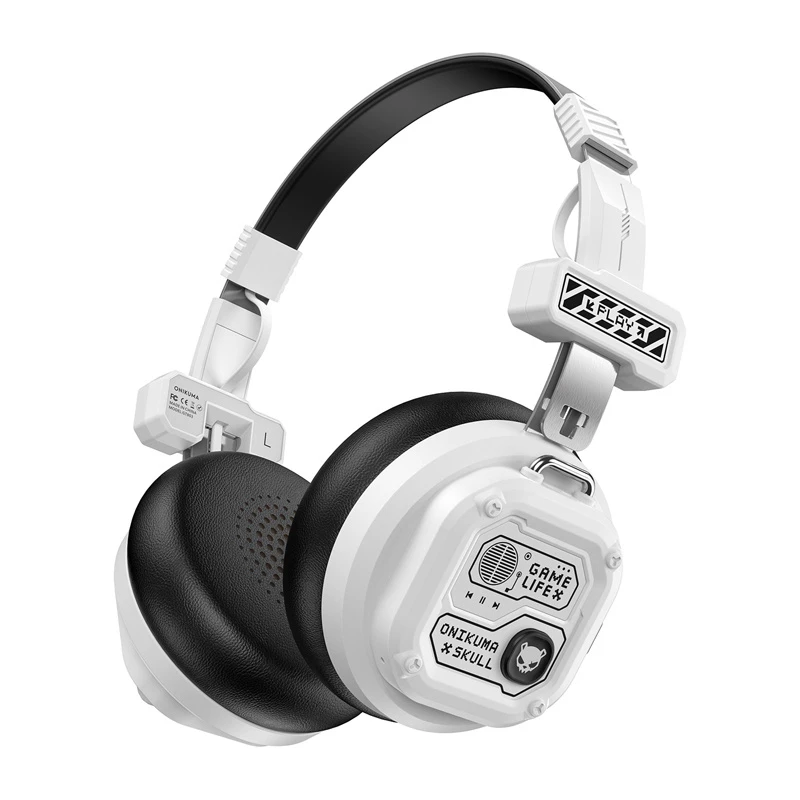 ONIKUMA GT803 Gaming Headphones (White)