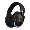 ONIKUMA GT805 Kabelgebundenes Gaming-Headset mit RGB-LED, 50-mm-Treibern, flexiblem Mikrofon (Schwarz)