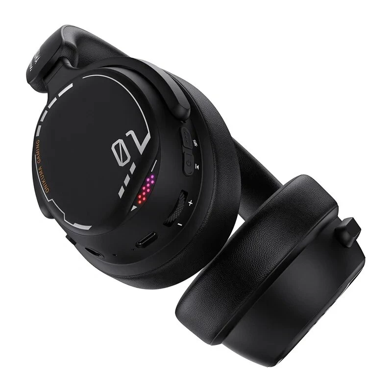 ONIKUMA GT886 Gaming-Kopfhörer Over-Ear Kabelgebunden RGB LED 50mm Treiber Schwarz