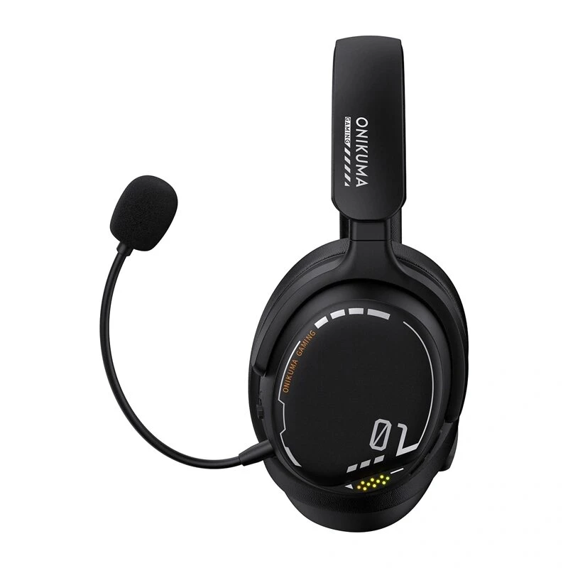 ONIKUMA GT886 Gaming-Kopfhörer Over-Ear Kabelgebunden RGB LED 50mm Treiber Schwarz