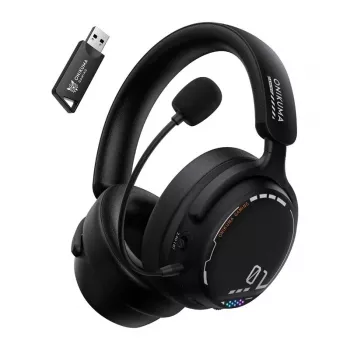 ONIKUMA GT886 Gaming-Kopfhörer Over-Ear Kabelgebunden RGB LED 50mm Treiber Schwarz