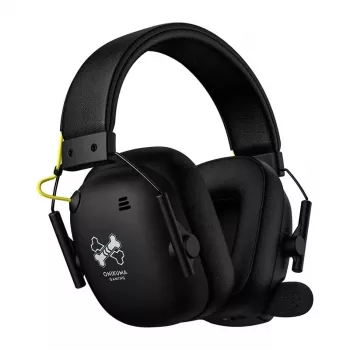 ONIKUMA GT888 Gaming Headset (Schwarz) - Kabelgebundenes Over-Ear-Headset mit RGB-Beleuchtung, 50-mm-Treibern, 3,5-mm-Klinke & USB