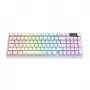 ONIKUMA MT902 Gaming-Tastatur (Weiß) - Mechanisch, Outemu Blue Switches, RGB-Hintergrundbeleuchtung, Vollformat, Kabelgebunden USB